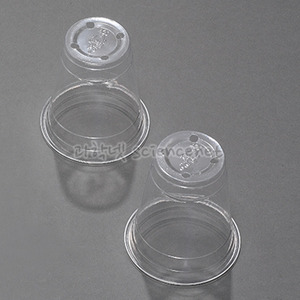 투명한플라스틱컵(구멍4구 10개입)500ml/바닥에구멍뚫린투명한플라스틱컵/16온스