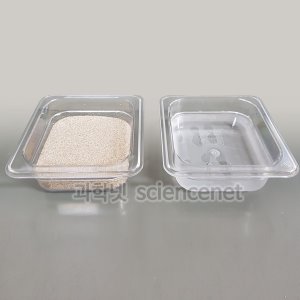 투명한사각플라스틱그릇(2개1조) (A타입/B타입선택)
