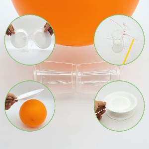정전기 컵 굴리기 접시 실험 (5인용)