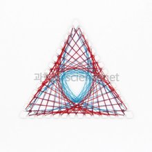 스트링아트-삼각형(3세트)  /색실 미포함