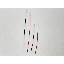 전선(양쪽반탈피형)(흑색-적색2개1조-30조입)  /옵션선택